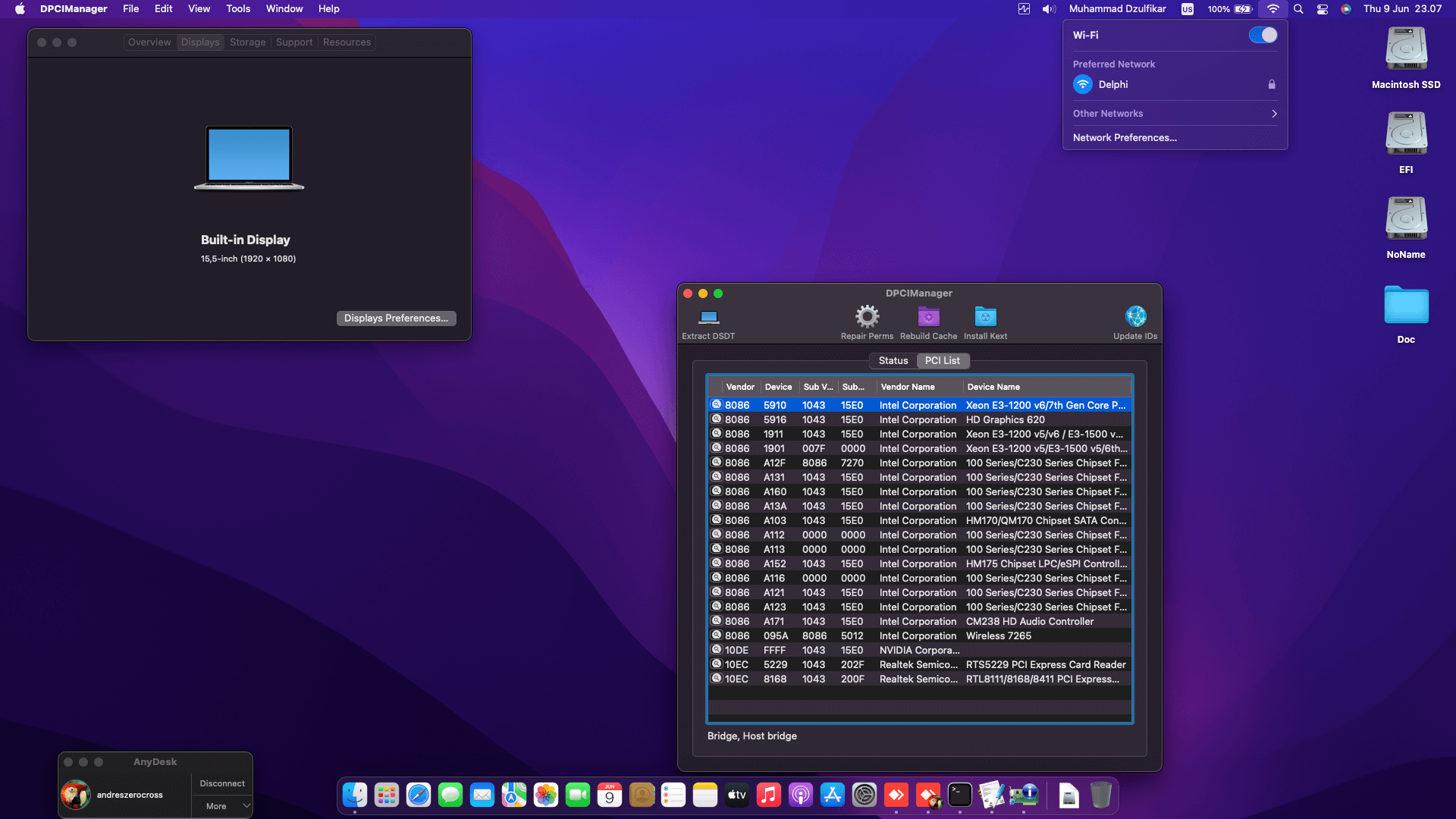 Asus ROG GL553VD FY380 8th [KabyLake   Intel HD 630 + I2C]   OpenCore 2